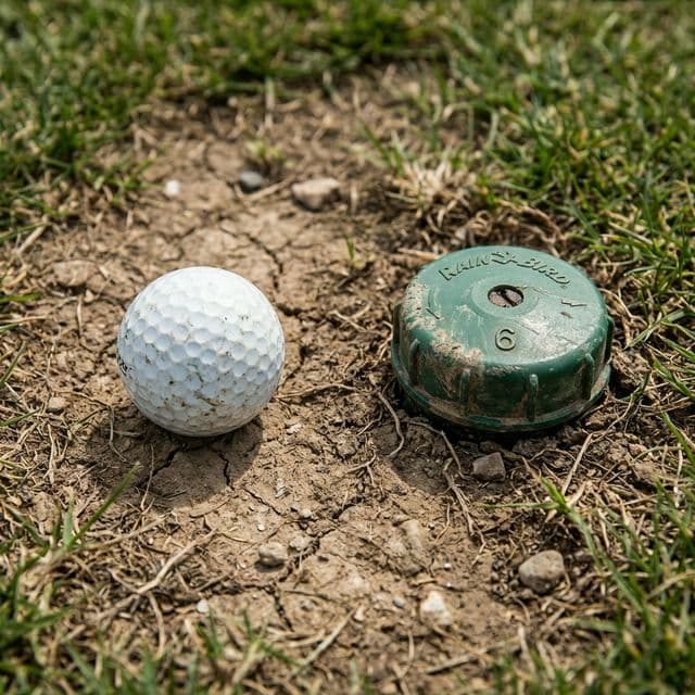 How to Use Sprinklers to Improve Your Lie (Legally)