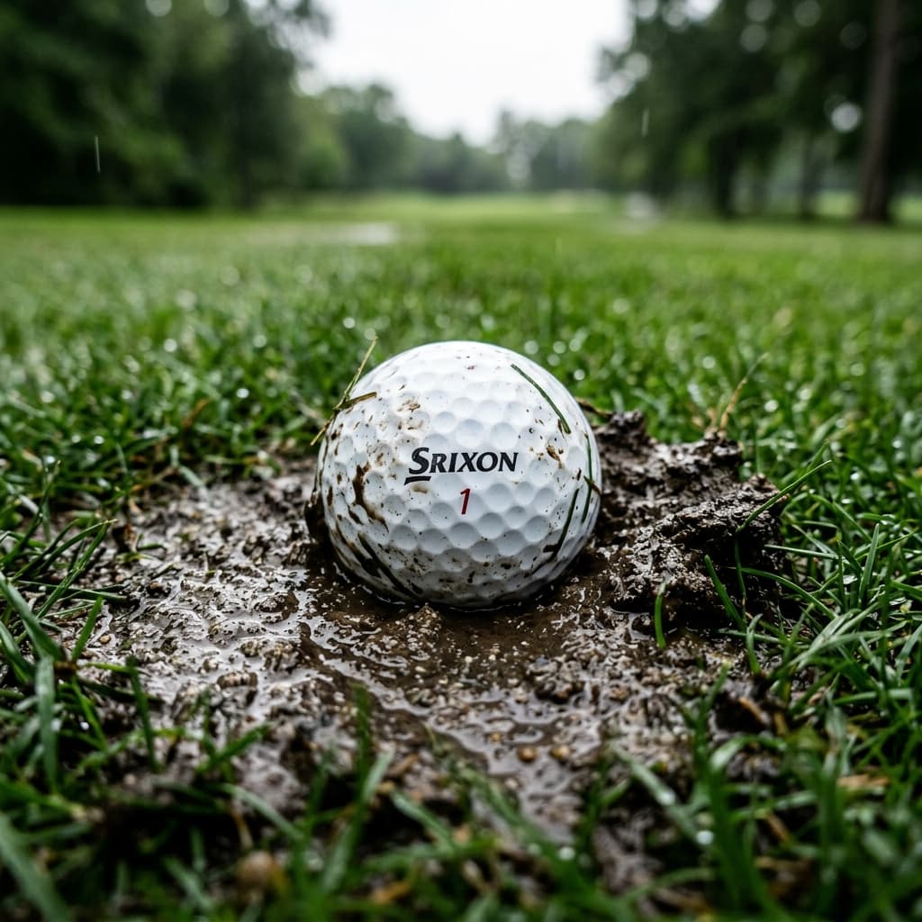 Embedded Ball Rule in Golf
